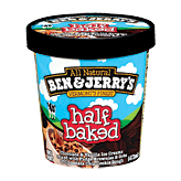 Ben & Jerry's Ice Cream Half Baked Full-Size Picture